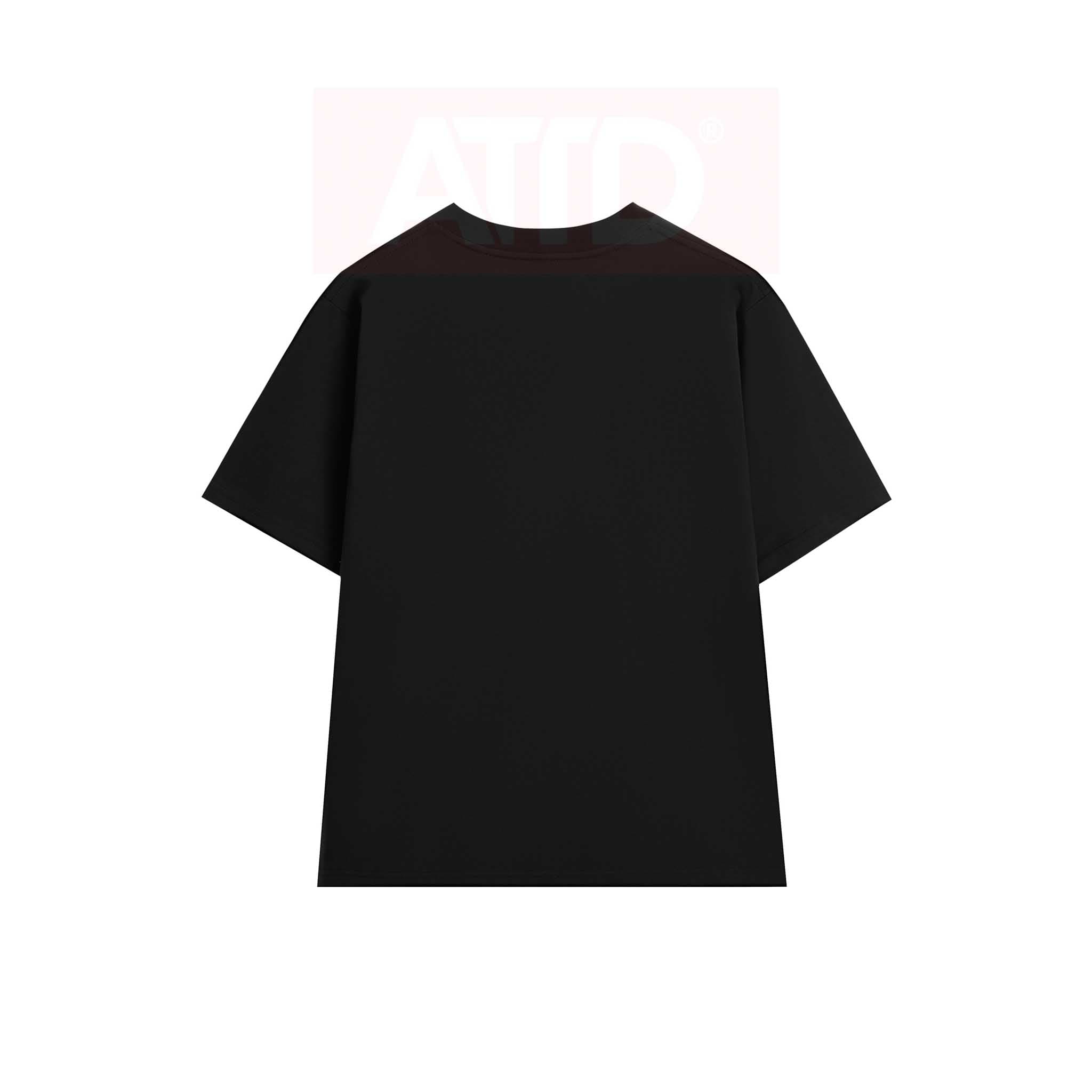 Áo Thun Oversize Màu Đen