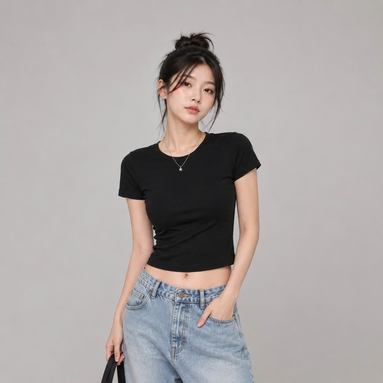 Áo Thun Crop Top Nữ
